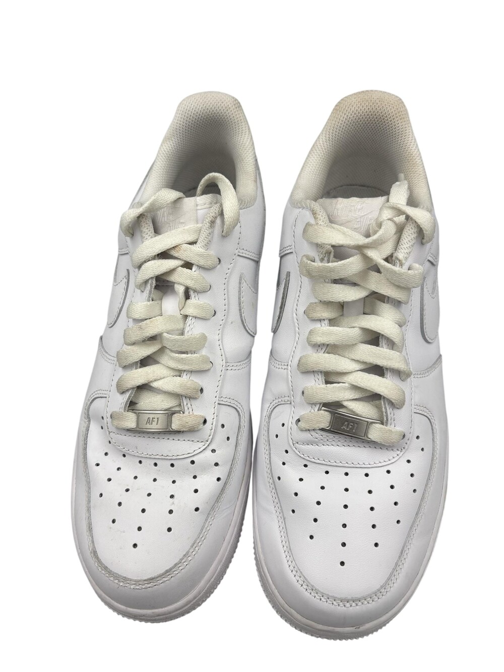 Nike Air Force 1 '07 Shoes Mens Size 9 White Triple White Leather CW2288-111 #2
